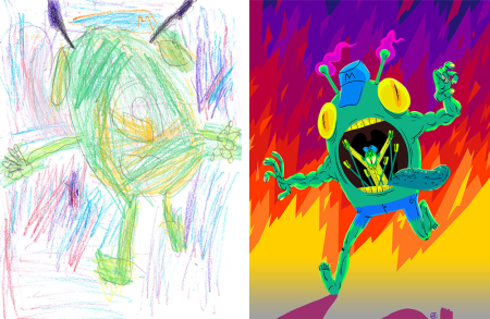 Детские каракули