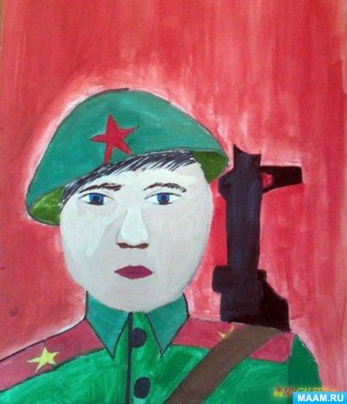 Портрет солдата