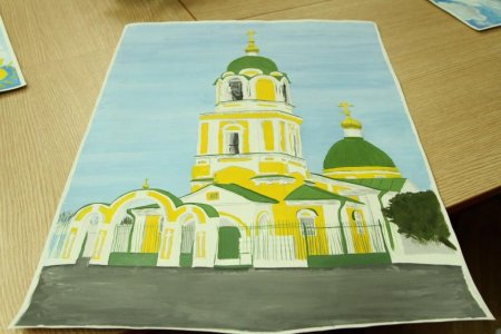 Церковь рисунок Йошкар Ола