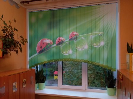 Фотожалюзи вертикальные на окна