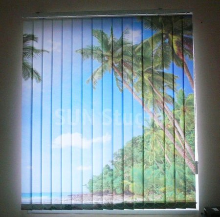 Фотожалюзи вертикальные на окна