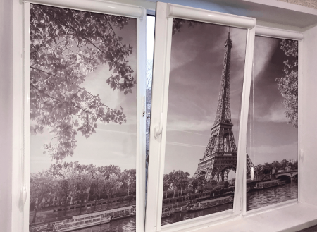 Рулонные шторы с фотопечатью