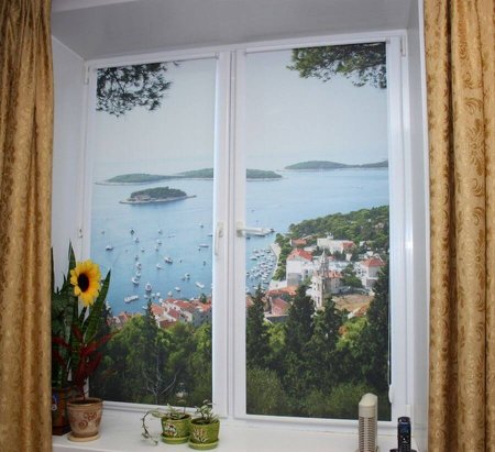 Рулонные шторы на пластиковые окна