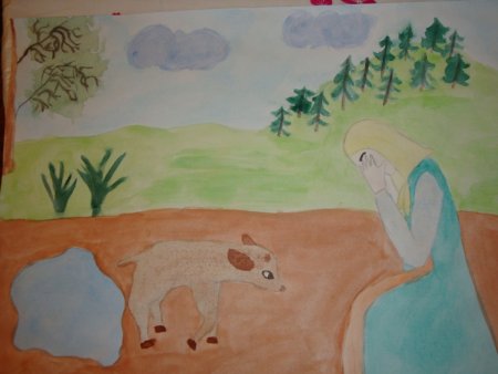 Рисунок сестрица Аленушка и братец