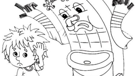 Мойдодыр рисунок