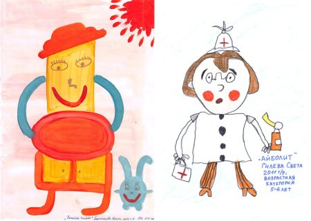 Иллюстрации к сказкам Чуковского Мойдодыр