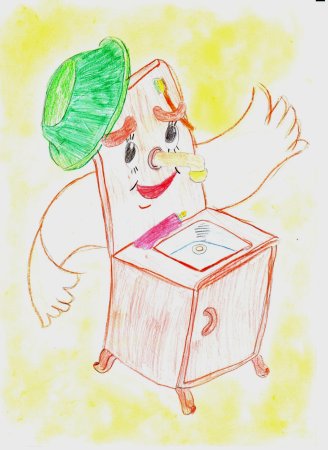 Раскраска Мойдодыр