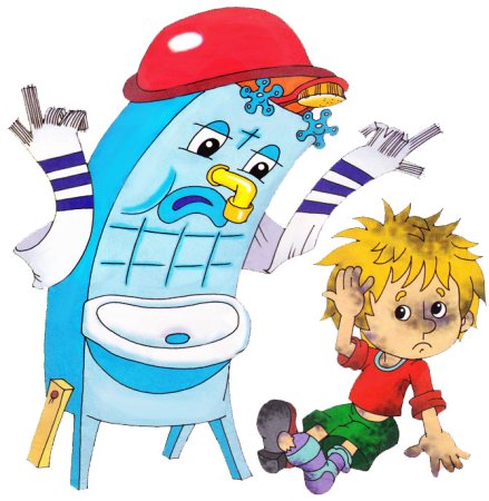 Раскраска Мойдодыр Чуковский