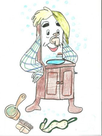 Мойдодыр рисунок