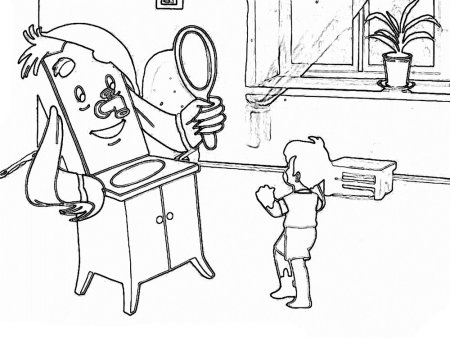 Мойдодыр рисунок