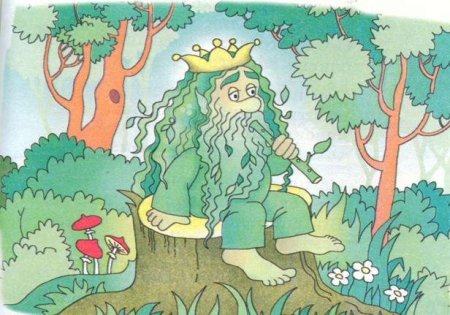 Лесной царь рисунок