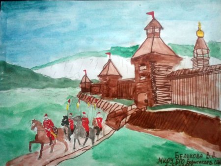 Засечная черта тульского Кремля