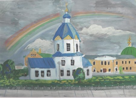 Рисунок мой любимый город Чебоксары