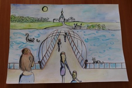 Рисунки Чебоксары мой город