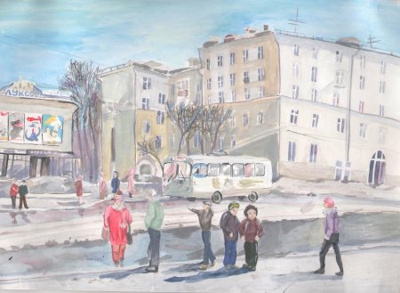 Город Чебоксары рисунок