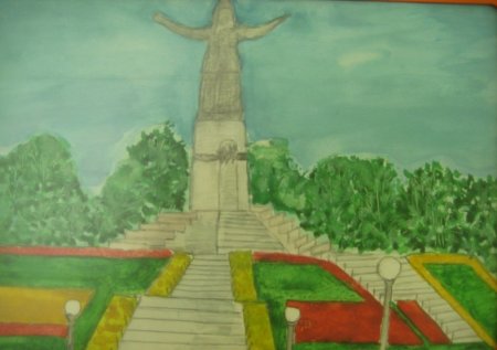 Город Чебоксары рисунок