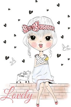 Модные рисунки милые