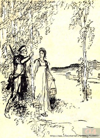 Пушкин а. "барышня-крестьянка"