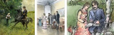 Пушкин барышня крестьянка иллюстрации