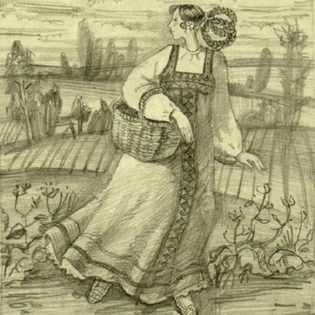 Шмаринов барышня крестьянка