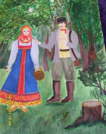 Рисунки к повести барышня крестьянка Пушкина