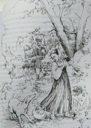 Рисунок барышня крестьянка 6 класс