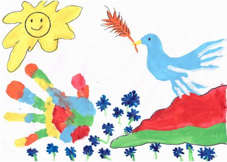 Детский рисунок мирное небо (53 фото)