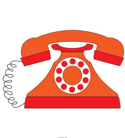 Телефон рисунок