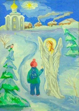 Рождество рисунок