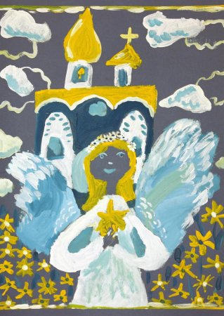 Вифлеемская звезда рисунок на конкурс