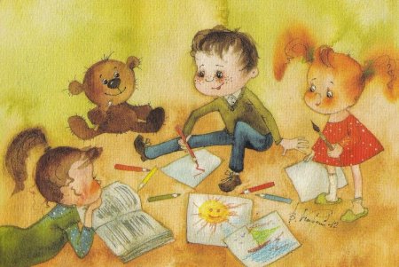 Иллюстрация детской книги