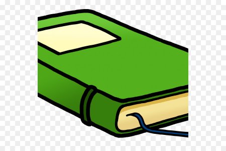 Дети с книгами на прозрачном фоне