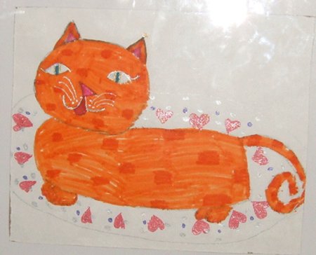 Благинина котенок