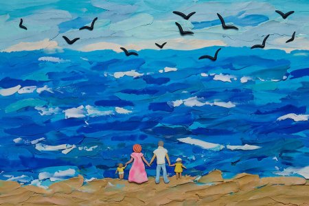 Пластилиновые картины Татьяны Лазарюк