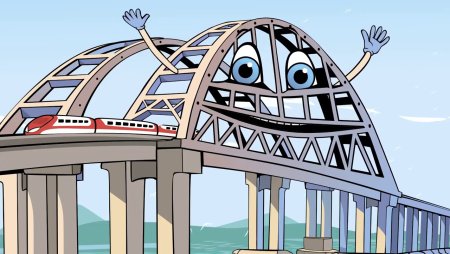 Крымский мост картина