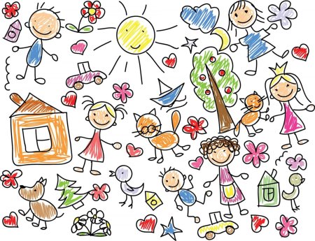 Векторные иллюстрации детские