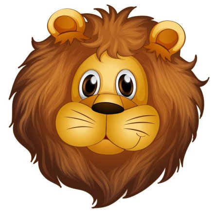 Маска Льва на голову