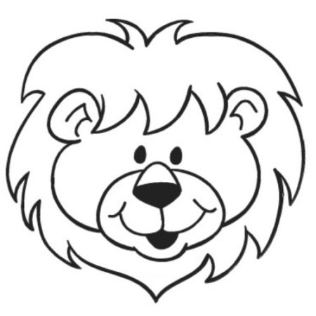 Маска Льва для детей