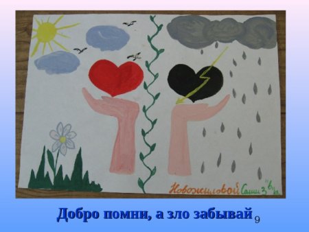 Добро и зло рисунок