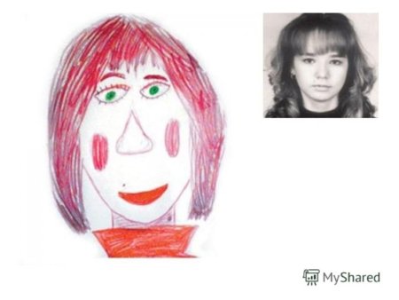 Портрет мамы страшный