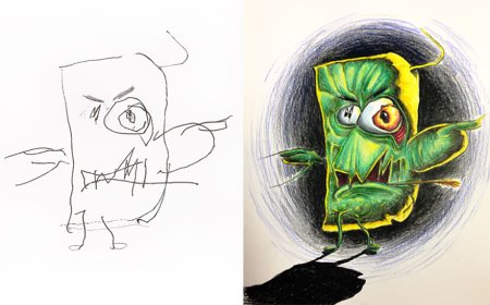 Некрасивые рисунки детей