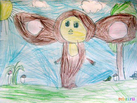 Детские рисунки карандашом