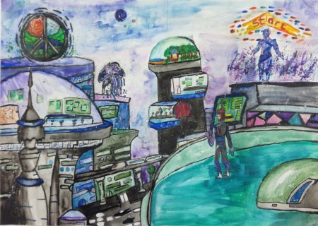 Город будущего глазами детей