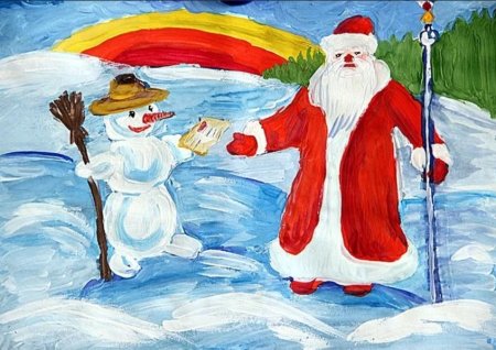 Рисунки на новый год