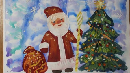 Новогодняя сказка рисунок