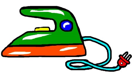 Утюг рисунок для детей