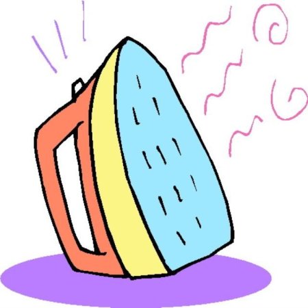 Утюг рисунок для детей