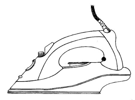 Утюг мультяшный