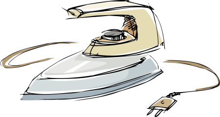Нарисовать утюг