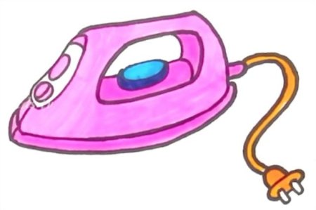 Утюг мультяшный
